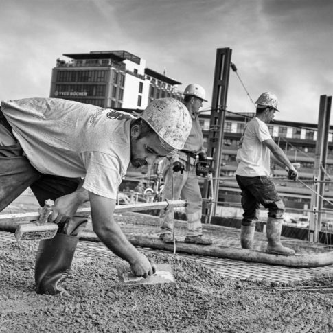 photographe reportage suivie de chantier gare rennes sud