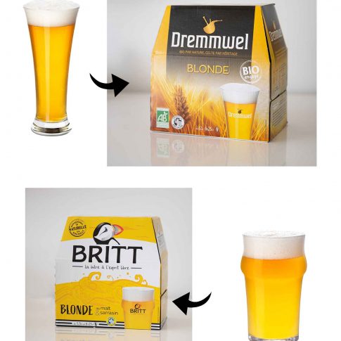 packaging bière britt